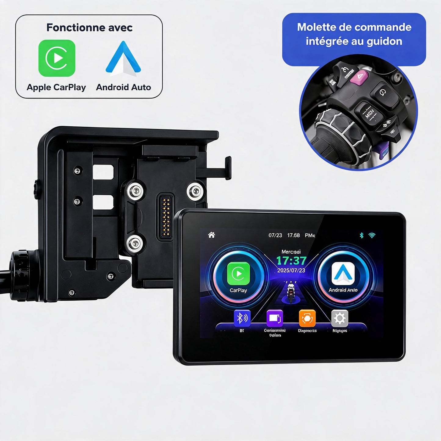 MotoPlay™: un Carplay pour Motorcycle -100€
