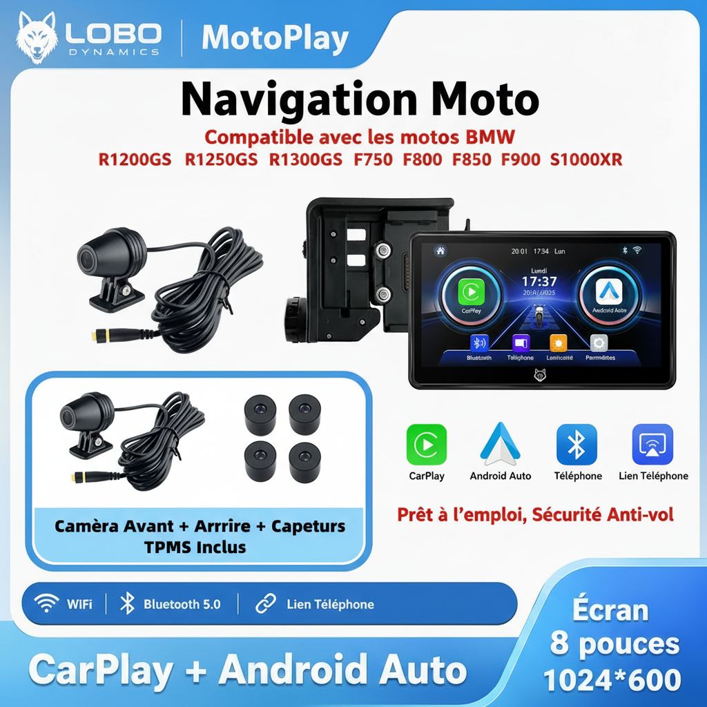 MotoPlay™: un Carplay pour Motorcycle