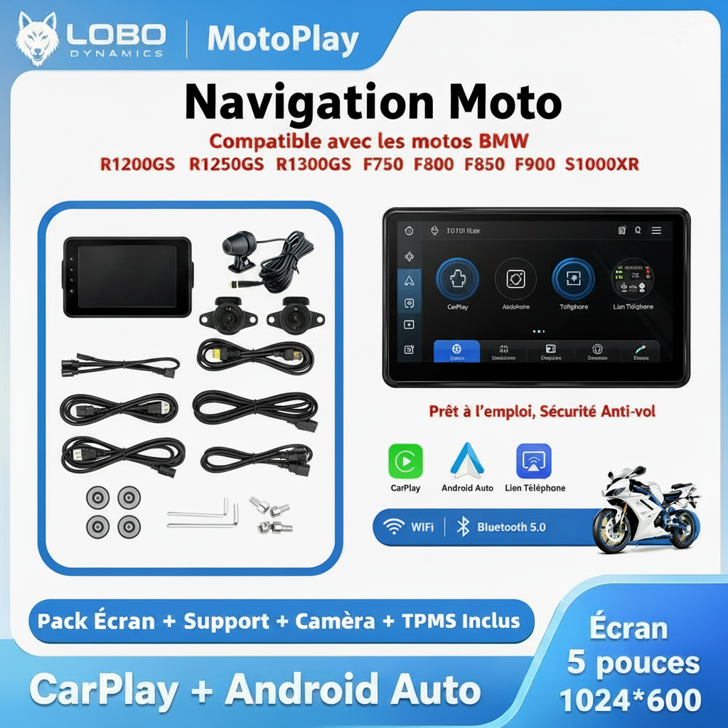 MotoPlay™: un Carplay pour Motorcycle