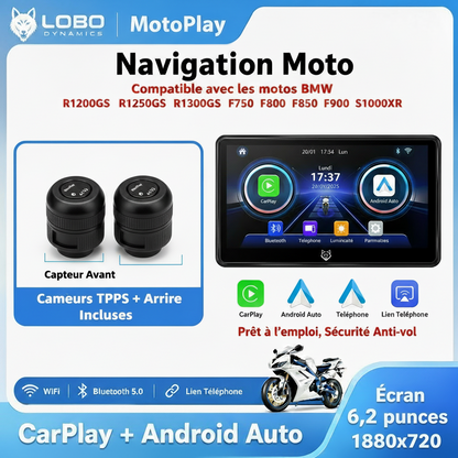 MotoPlay™: un Carplay pour Motorcycle