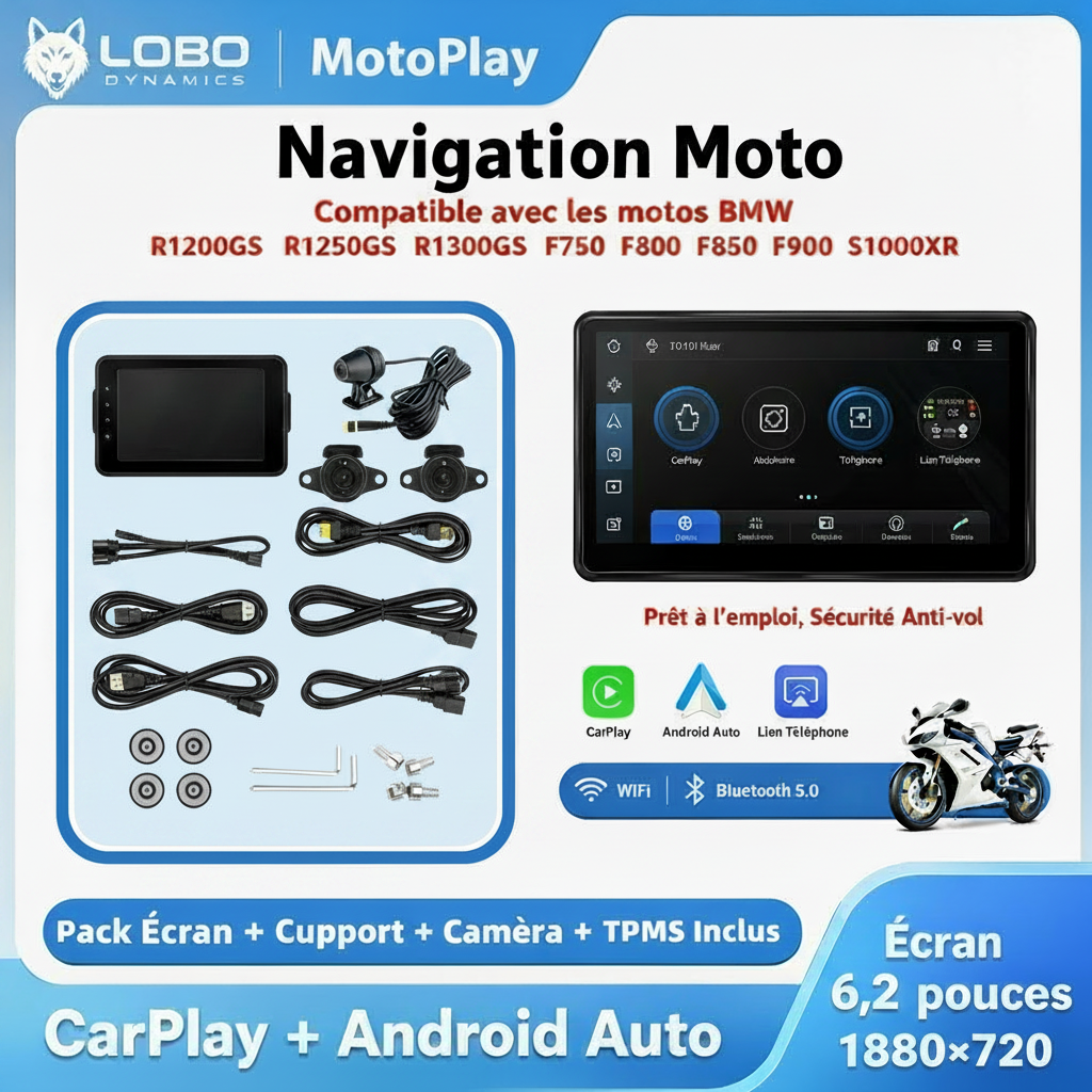 MotoPlay™: un Carplay pour Motorcycle