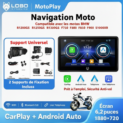 MotoPlay™: un Carplay pour Motorcycle