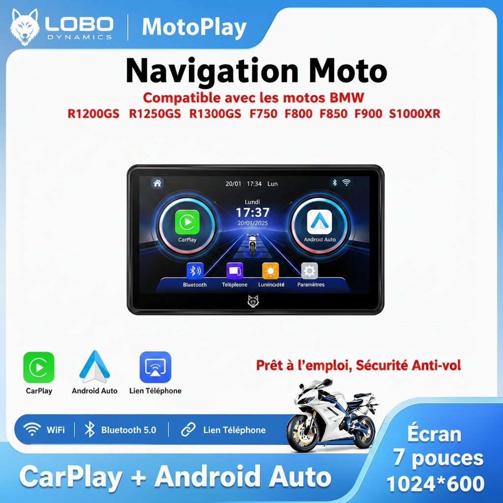 MotoPlay™: un Carplay pour Motorcycle