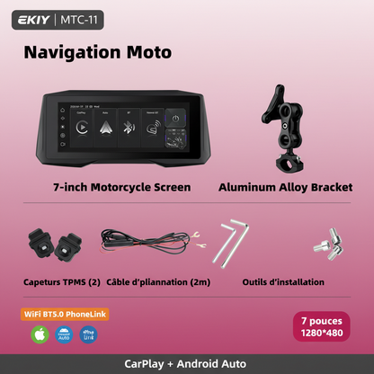 MotoPlay™: un Carplay pour Motorcycle