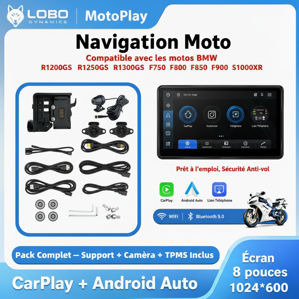 MotoPlay™: un Carplay pour Motorcycle
