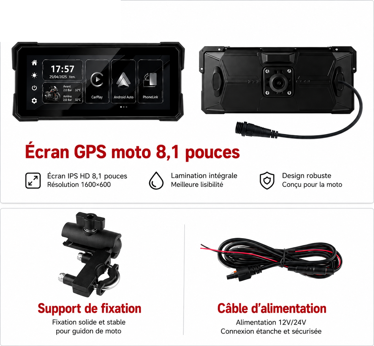 MotoPlay™: un Carplay pour Motorcycle